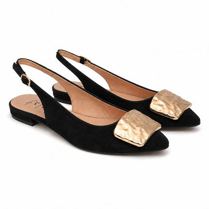 Sierra Black Suede