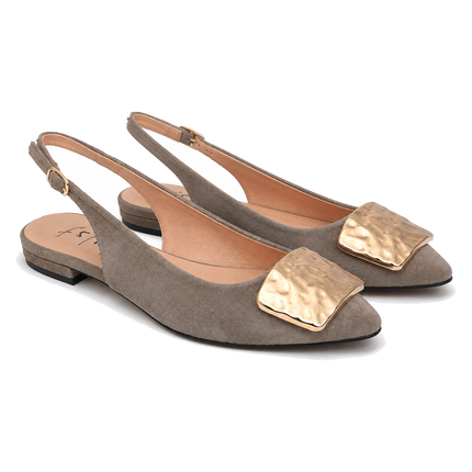 Sierra Taupe Suede