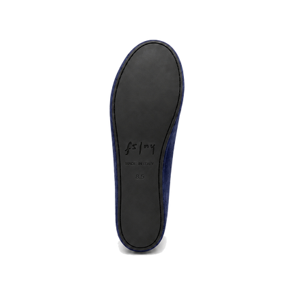 Sloop Navy Suede