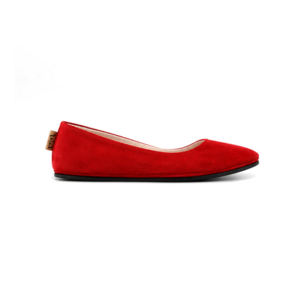 Sloop Red Suede