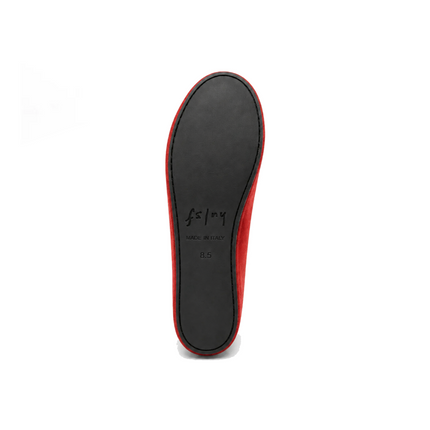 Sloop Red Suede