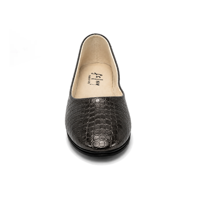 Sloop Taupe Croco Leather