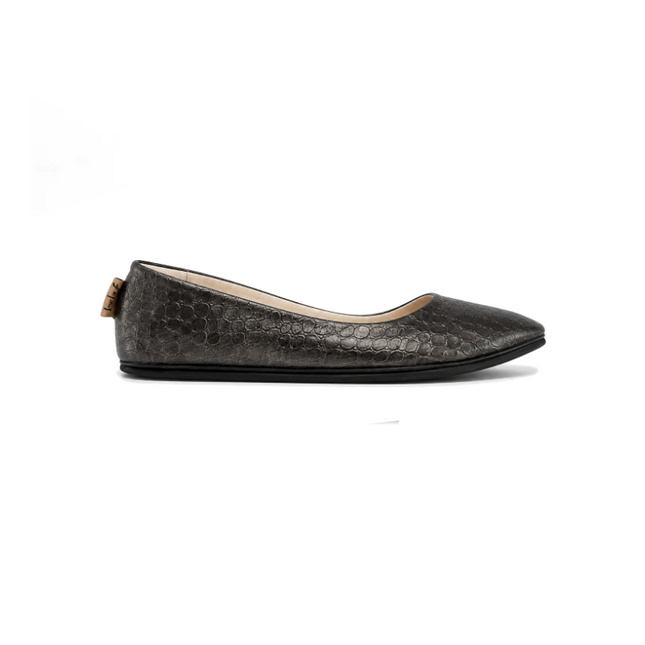 Sloop Taupe Croco Leather