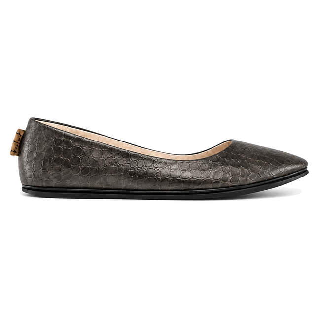 Sloop Taupe Croco Leather