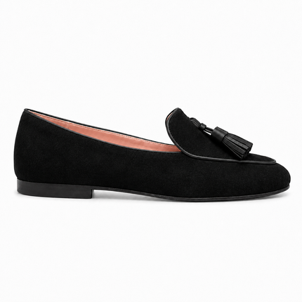 Stacy Black Suede