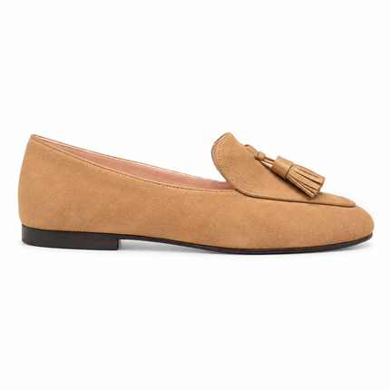 Stacy Camel Suede