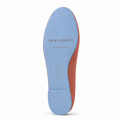 Stacy Terracotta Suede