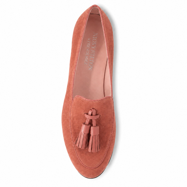 Stacy Terracotta Suede
