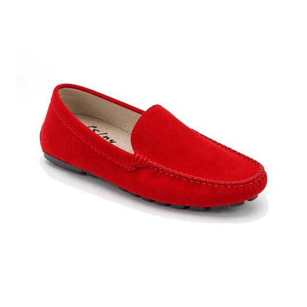 Stella Red Suede