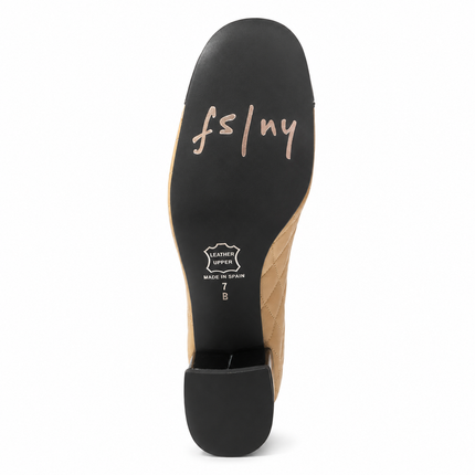 Sydney Beige Black Leather