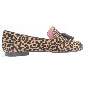 Stacey - Beige Leopard