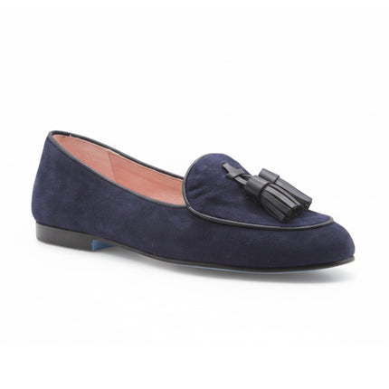 Stacy Navy Suede