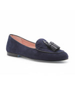 Stacy Navy Suede