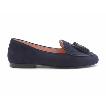 Stacy Navy Suede
