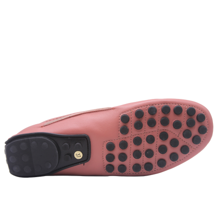 black rubber driving sole - sole view 