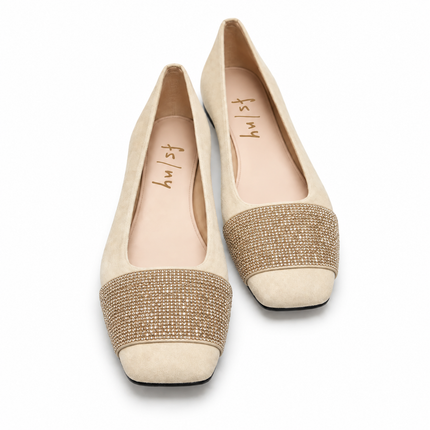 Via Beige Suede