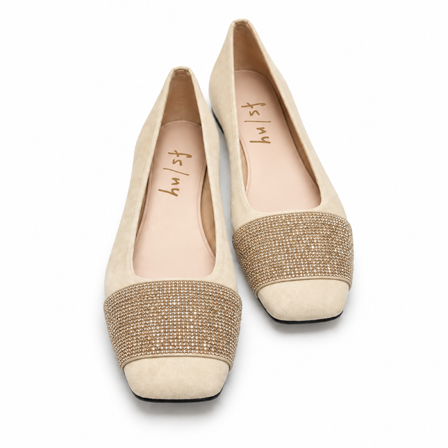 Via Beige Suede