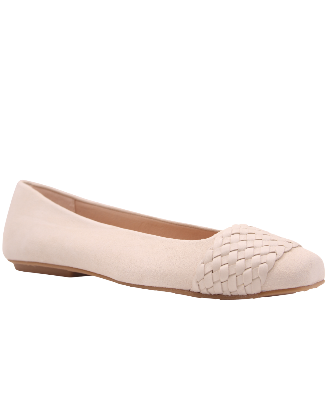 Via - Ivory Suede Braid