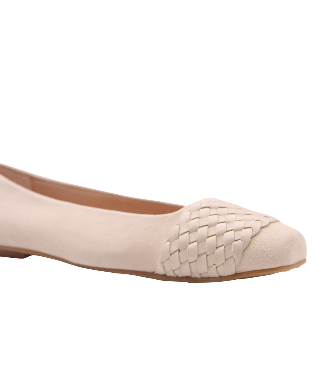 Via - Ivory Suede Braid