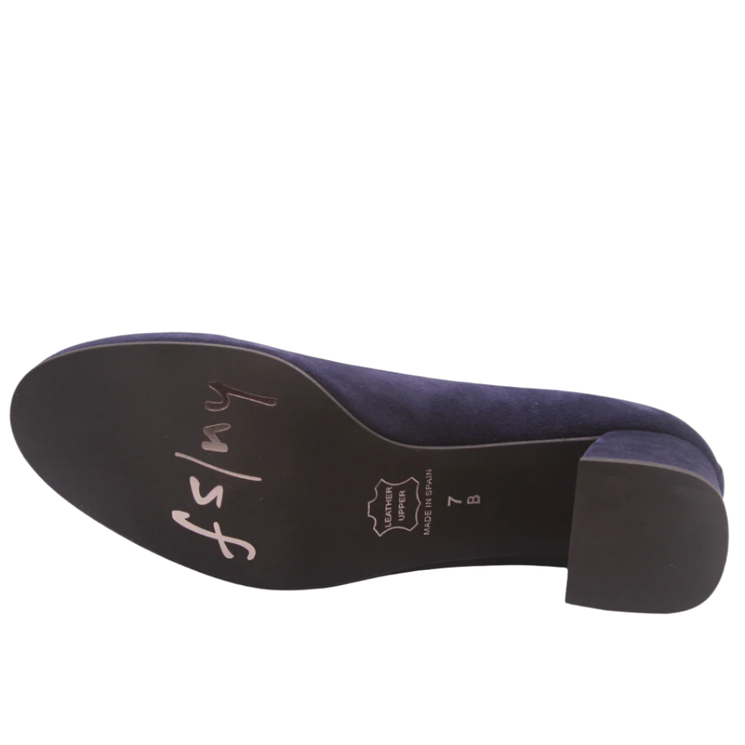 Wave - Navy Suede