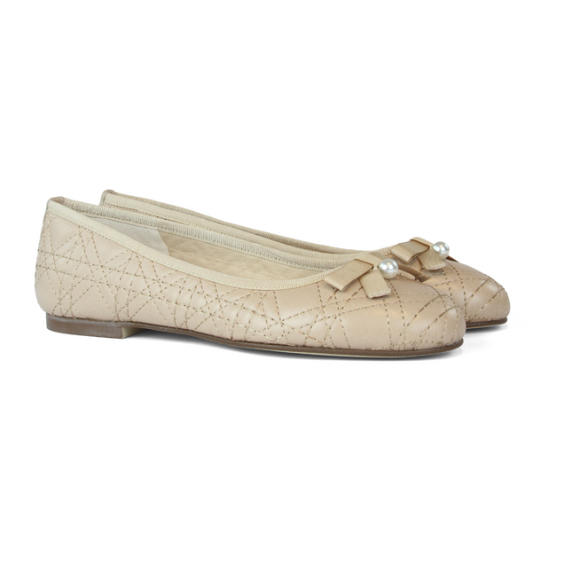 Candiace Beige Leather