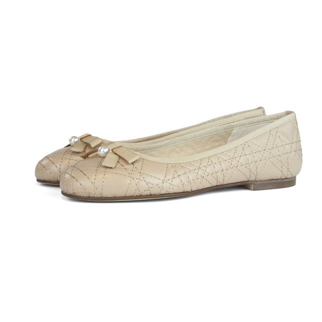 Candiace Beige Leather