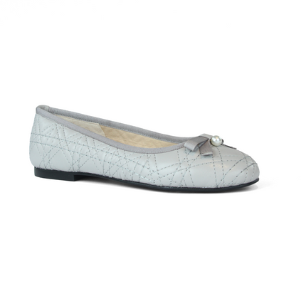 Candiace - Grey Leather