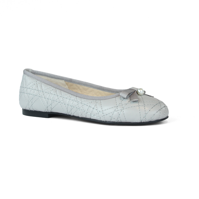 Candiace - Grey Leather