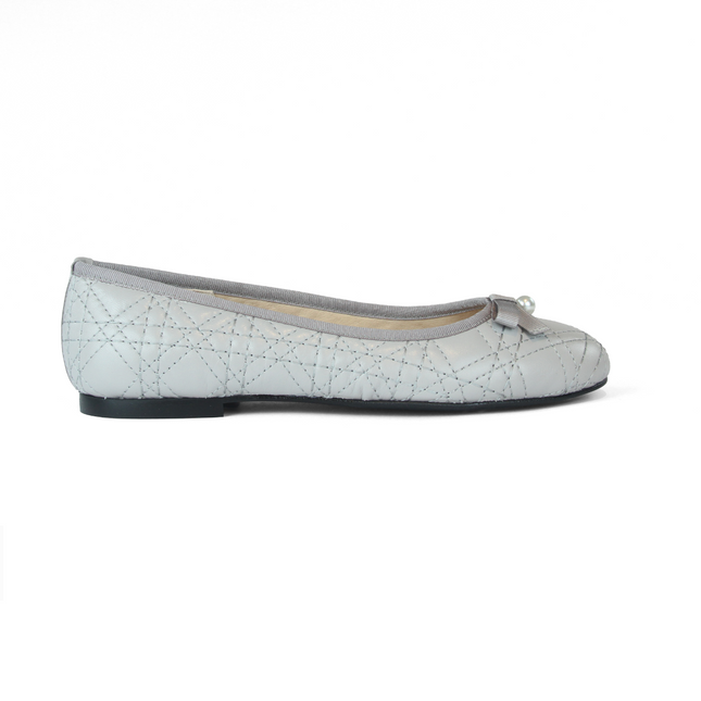 Candiace - Grey Leather