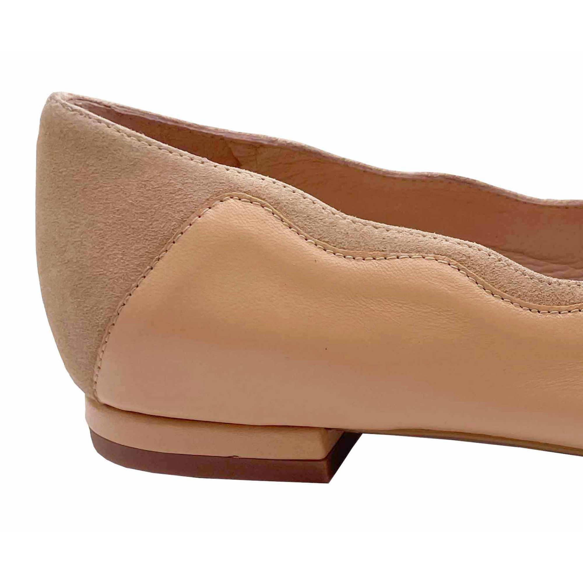 Gambler Beige Ballet Flat