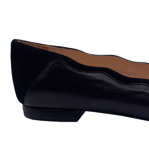 Gambler Black Ballet Flat