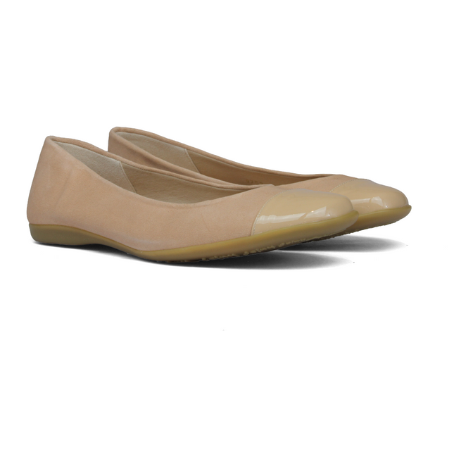 Leora Beige Suede