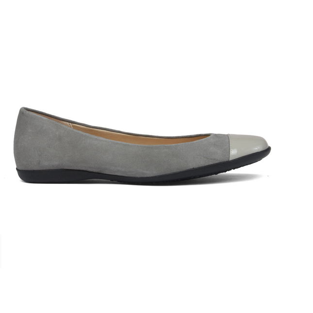 Leora Grey Suede