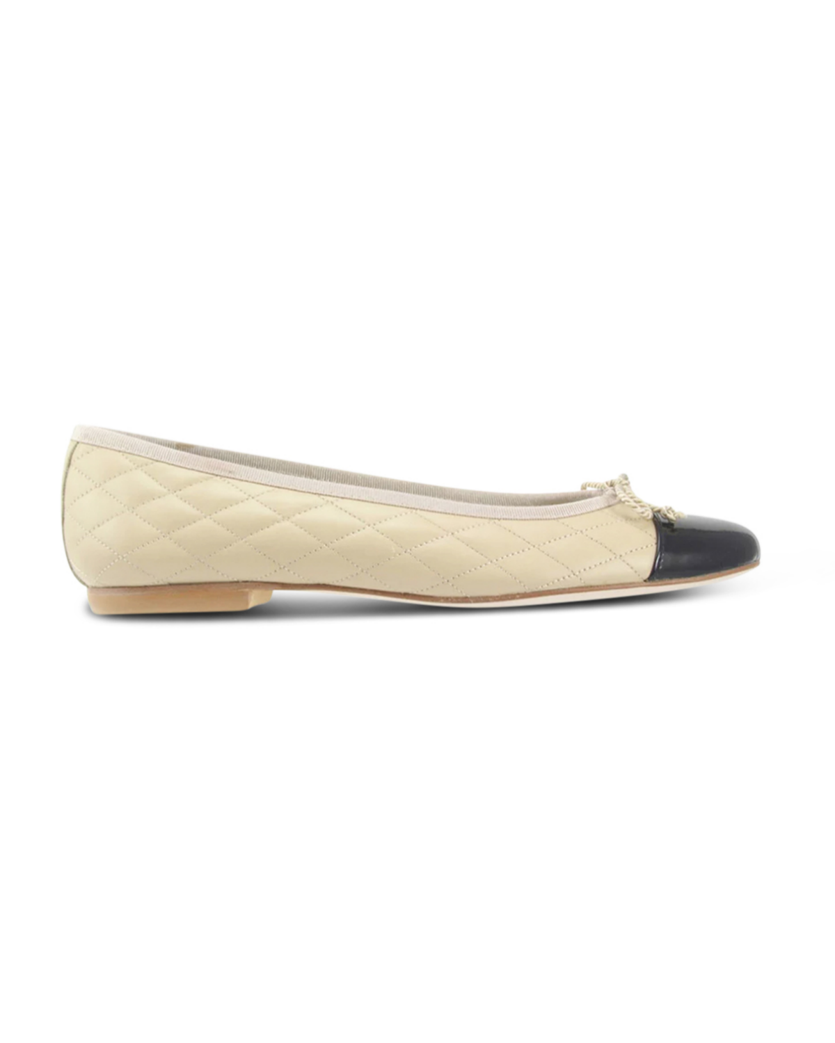 Passport Leather Sole - Beige Black