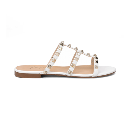 Siel White Leather