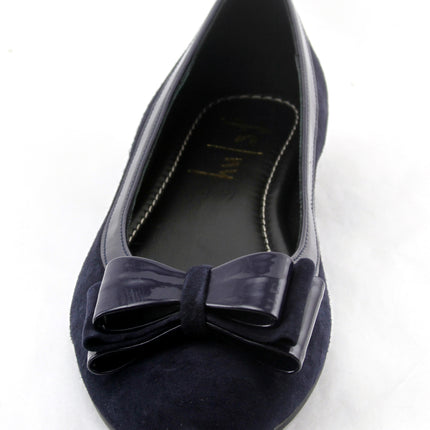 Bambi - Navy Suede