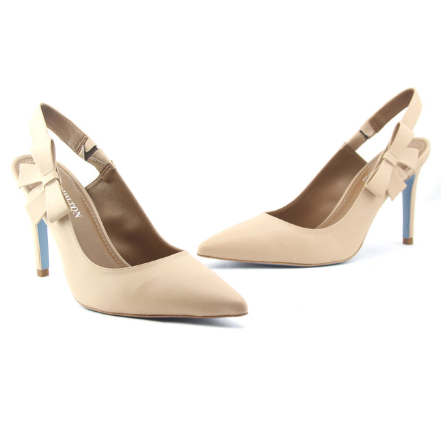 Brooke - Beige Leather