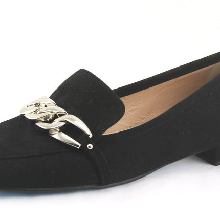 Buckley Black Suede