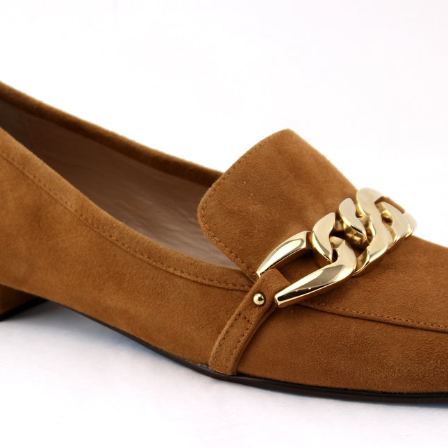 Buckley Tan Suede