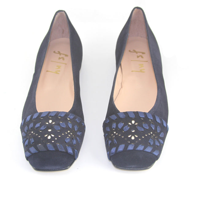 Deuce - Navy Suede