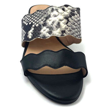 Fave - Black/Grey Snake Leather