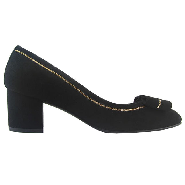 Glam Black Suede