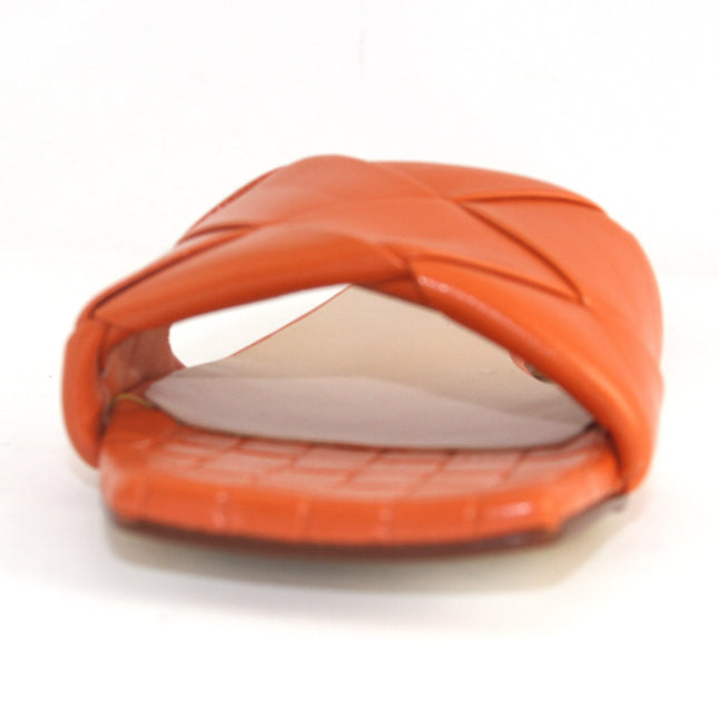 Jolene - Orange Leather