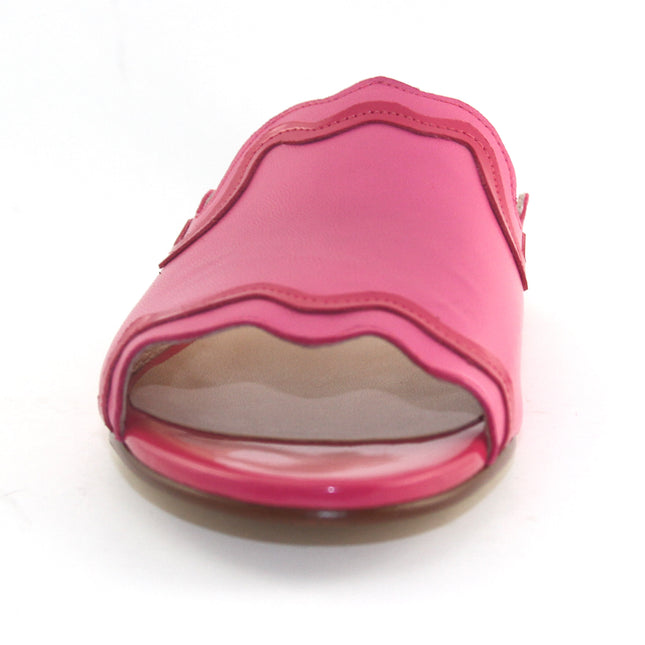 Kennedy Fuchsia Leather
