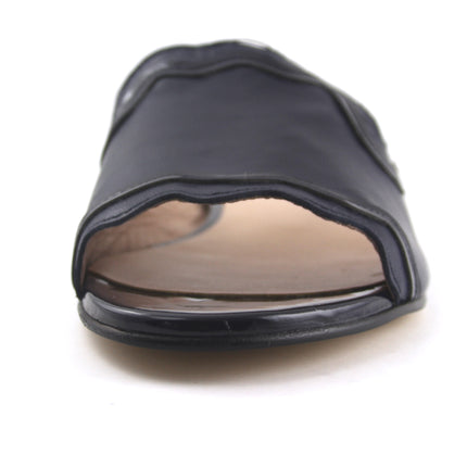 Kennedy Navy Leather