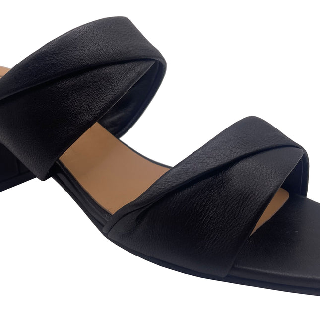 Lily Black Leather