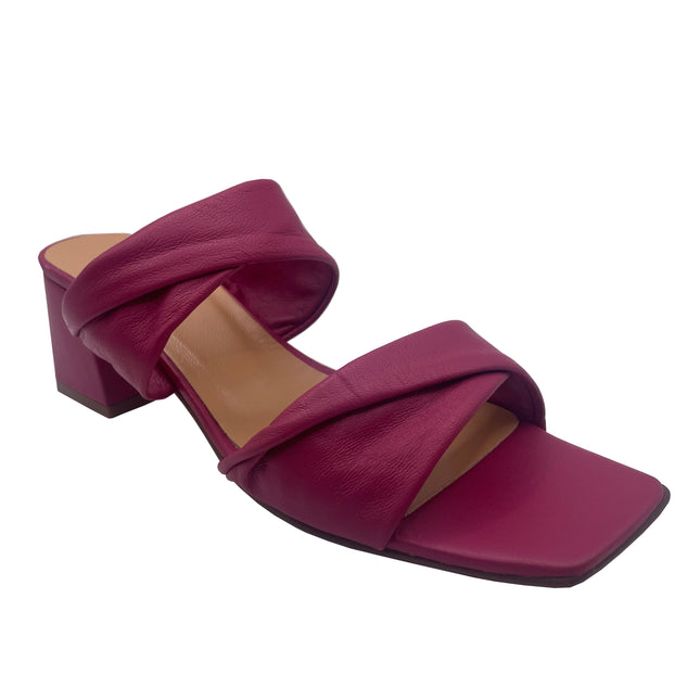Lily Fuchsia Leather