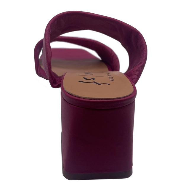 Lily Fuchsia Leather