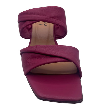 Lily Fuchsia Leather