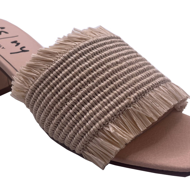 Luna - Beige Raffia